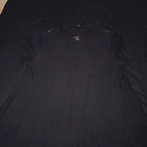Black, Short Sleeve dress